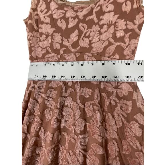 Vintage Alexia Admor Lace Maxi Dress Small Pink Floral Fairy Coquette Fitted - Picture 5 of 8